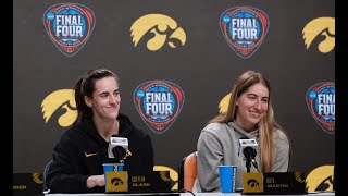 Iowa players postgame after Final Four matchup with UConn