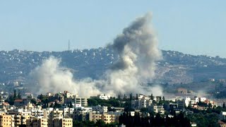 Smoke billows after Israeli strikes near southern Lebanon's Tyre | AFP