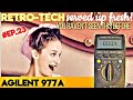 RETRO-TECH ○ AGILENT 977A Multimeter Mini Review &amp; Teardown! (1998)