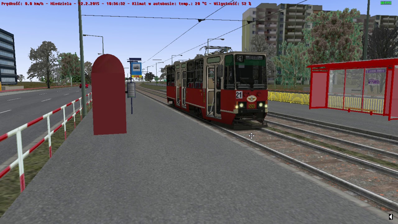 Linia T21 (Tworzeń Huta Katowice - Dąbrowa Górnicza Urząd Pracy) (OMSI2)