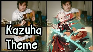 Kazuha Theme Acoustic Guitar Cover (Genshin Impact - Wandering Winds)