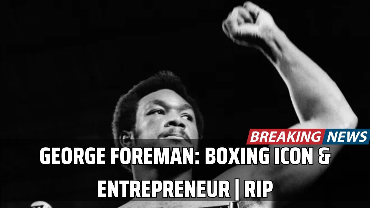 George Foreman: From Champion Boxer to Iconic Entrepreneur | Legacy । USA TODAY NEWS