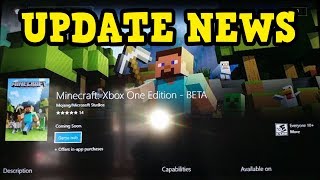 Minecraft Xbox Update BETA - Where Is It????