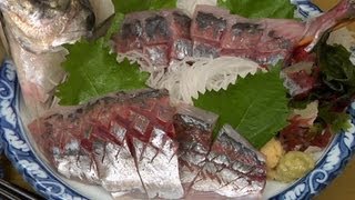 Aji Sashimi Recipe (How to Clean and Fillet Japanese Horse Mackerel) | Cooking with Dog