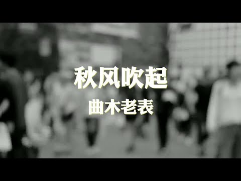 曲木老表 秋风吹起 是不是我一人过得太久了 动态歌词纯享练唱版带拼音