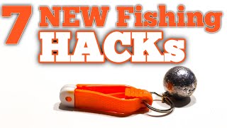 7 NEW fishing Hacks