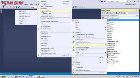 ASP.NET WEBFORM (Lesson41) - ADMIN - Xây Dựng Mô Hình Lớp Trong ASP.NET | TRUONGMINHTUAN