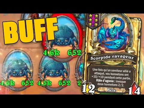 CE BUFF A OFFERT UNE NOUVELLE COMPO VIABLE | Hearthstone Battlegrounds