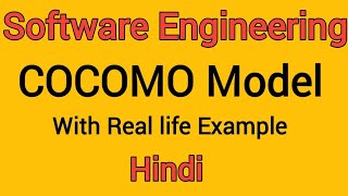 Lec-22 What is COCOMO Model Explained With Real Life Example 