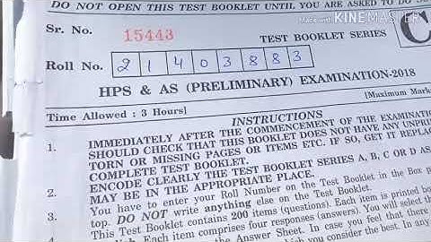 HPPSC Allied preliminary old questions paper 2018। solved । gk section । Part :- 1