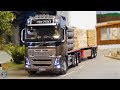 Tamiya Volvo FH16, MAN, Scania & Mercedes RC Truck transport - MTC Osnabrück