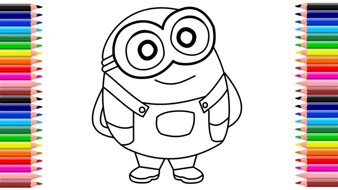 Dibujo de los minions | Como dibujar un minion paso a paso | How to draw  minions - thptnganamst.edu.vn