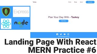 Creating Home Page | React | Practice MERN Stack Part 6