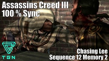 Chasing Lee : Sequence 12 Memory 2 - Assassins Creed 3 HD