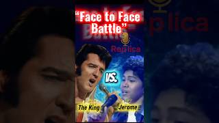 Close Battle😱 #ElvisVsJerome #ElvisPresleyTribute #JeromeEvardome #VoiceBattle #trendingshorts