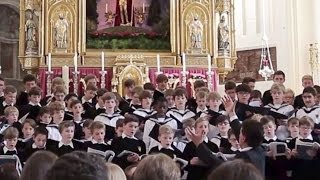 SCHUBERT - Tölzer Knabenchor, Wiener Sängerknaben & Augsburger Domsingknaben sing together chords