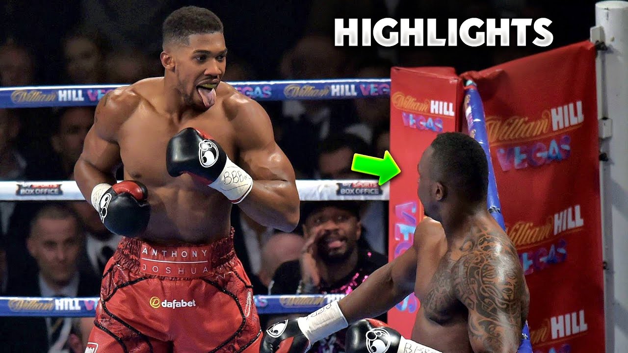 Anthony Joshua vs Dillian Whyte HIGHLIGHTS | BOXING K.O FIGHT HD - YouTube