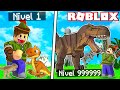 CONSEGUI CRIAR UM ZOOLÓGICO DE DINOSSAUROS NO ROBLOX!! (Dinosaur Zoo Tycoon🦕)