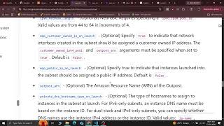 Terraform, Create VPC, subnet, route table igw, part6