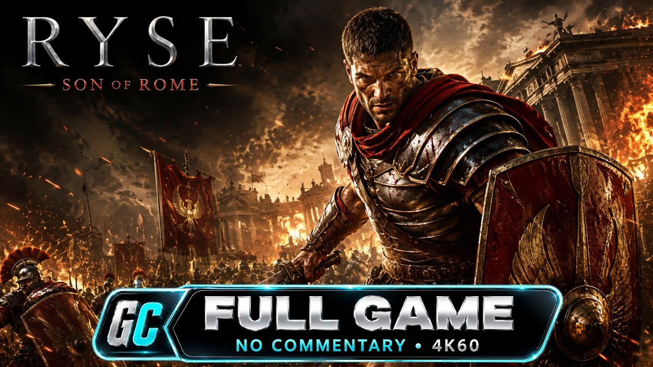 Ryse Son Of Rome - Full Gameplay Walkthrough [PC 4K ULTRA 60FPS] - No