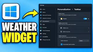 How To Enable Weather Widget on Windows 11 Taskbar (Complete Tutorial) screenshot 2