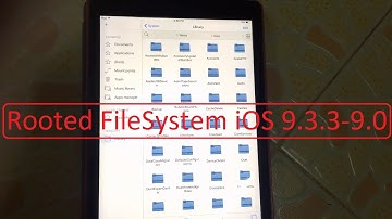 Install iFile / Filza file Manager iOS 9.3.3/9.3.2/9.3.1-9.0 Rooted filesystem Manager