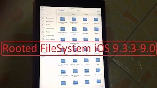 Install iFile / Filza file Manager iOS 9.3.3/9.3.2/9.3.1-9.0 Rooted filesystem Manager screenshot 2