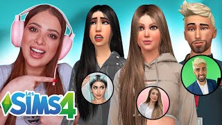 حياة اليوتيوبرز ( شخصيتي + نور ستارز و مو فلوقز بيكرهوا بعض) | The Sims4