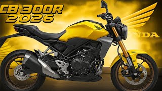 Nova Honda CB 300R 2026: Design Moderno e Performance Urbana!