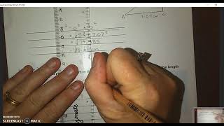Solving 3-D problems using Pythagoras