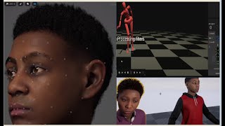 Metahuman creator  Face and Body Motion Capture Test