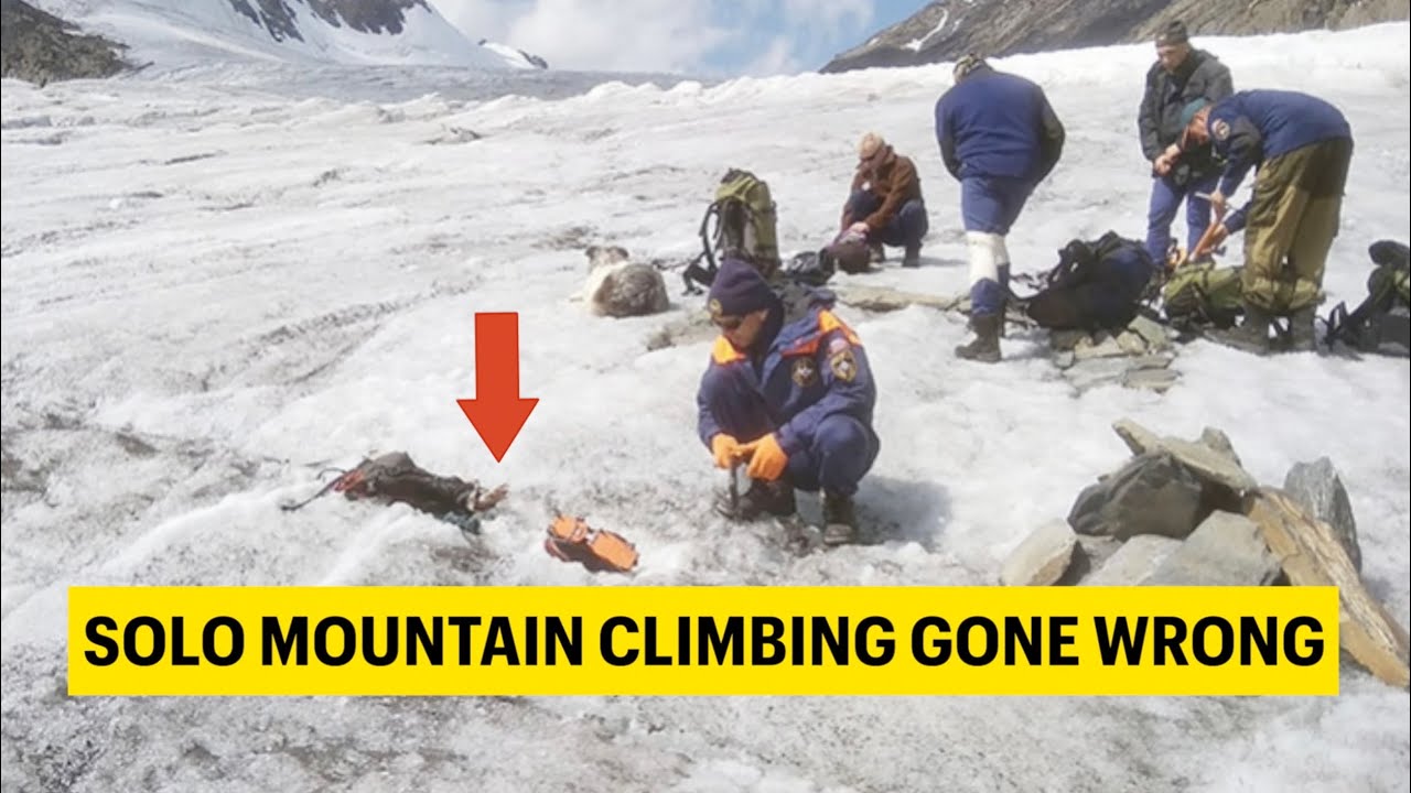 Solo mountain climbing gone wrong in Altai Mountains YouTube