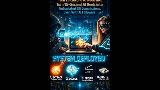 Turn 15 Second AI Reels Into $$$...  #aiinbusiness #7dollarstartup #aiautomation