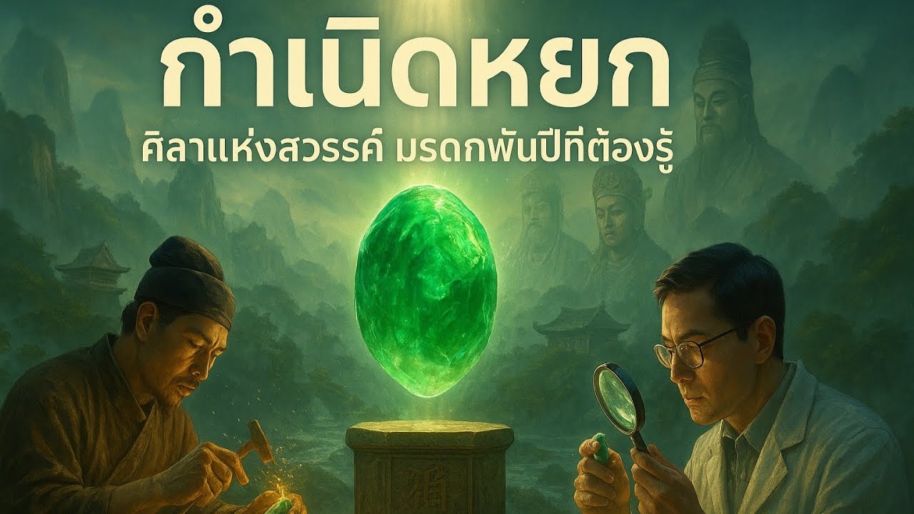 กำเนิด หยก ศิลาแห่งสวรรค์ มรดกพันปีที่ต้องรู้ เจาะลึกความลับหยกแท้ | กําเนิด PODCAST EP.33