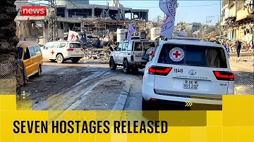 BREAKING: Seven Israeli hostages released by Hamas