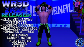 [150 MB] WR3D 2K22 MOD WITH NEW MOVES,REALISTIC GRAPHICS,UPDATED ATTIRES,NEW ARENAS! + DOWNLOAD LINK