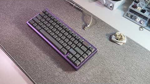 Kailh Calligraphy Linear Switch Sound Test/ TGR Mia & GMK Dualshot