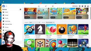 FACEBOOK GAMING I OLD I GOLD I BREAKTIME I 8 BALL POOL I CLICK & PLAY screenshot 4