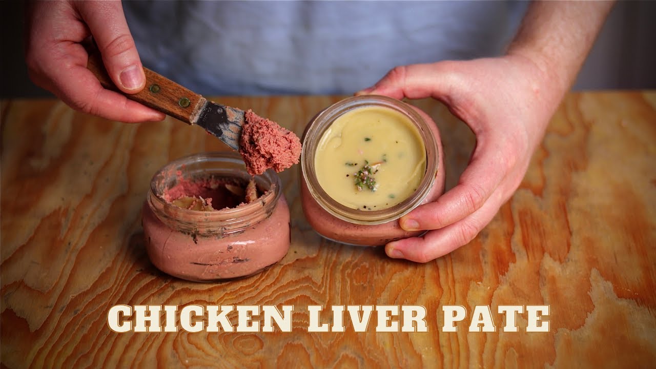 Bourbon Chicken Liver Pâté Recipe