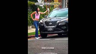 atidute girl saye Dali cosli car per #funny#comedy