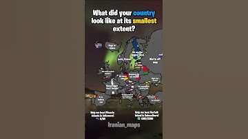 What did your country look like at its smallest extent? #fypシ゚viral #mapping #map #shorts