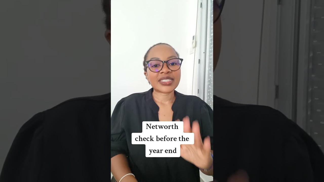 Networth check before the year ends