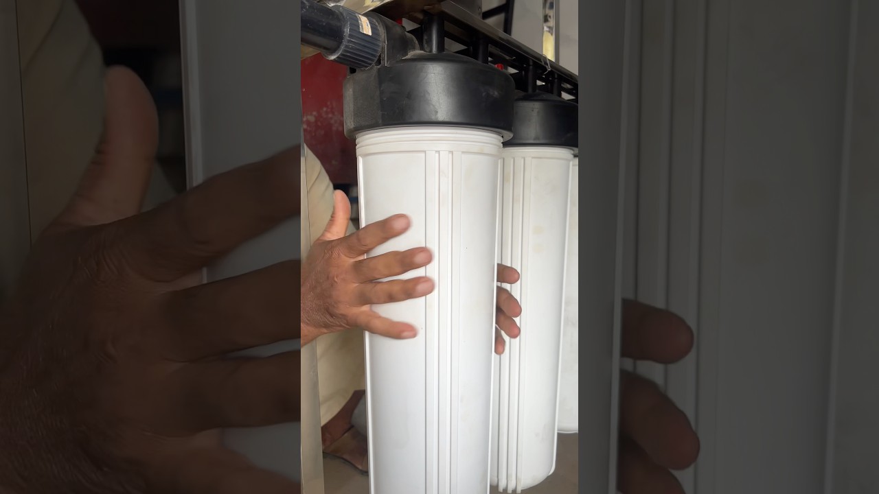 New filter housing installation 