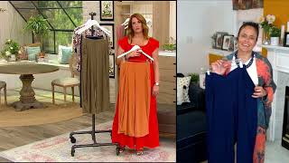 Attitudes by Renee Como Jersey Pleated Soft Pant on QVC screenshot 3