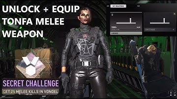Guide to Early Unlock and Equip *Tonfa Melee Weapon* in Call Of Duty Modern Warfare II