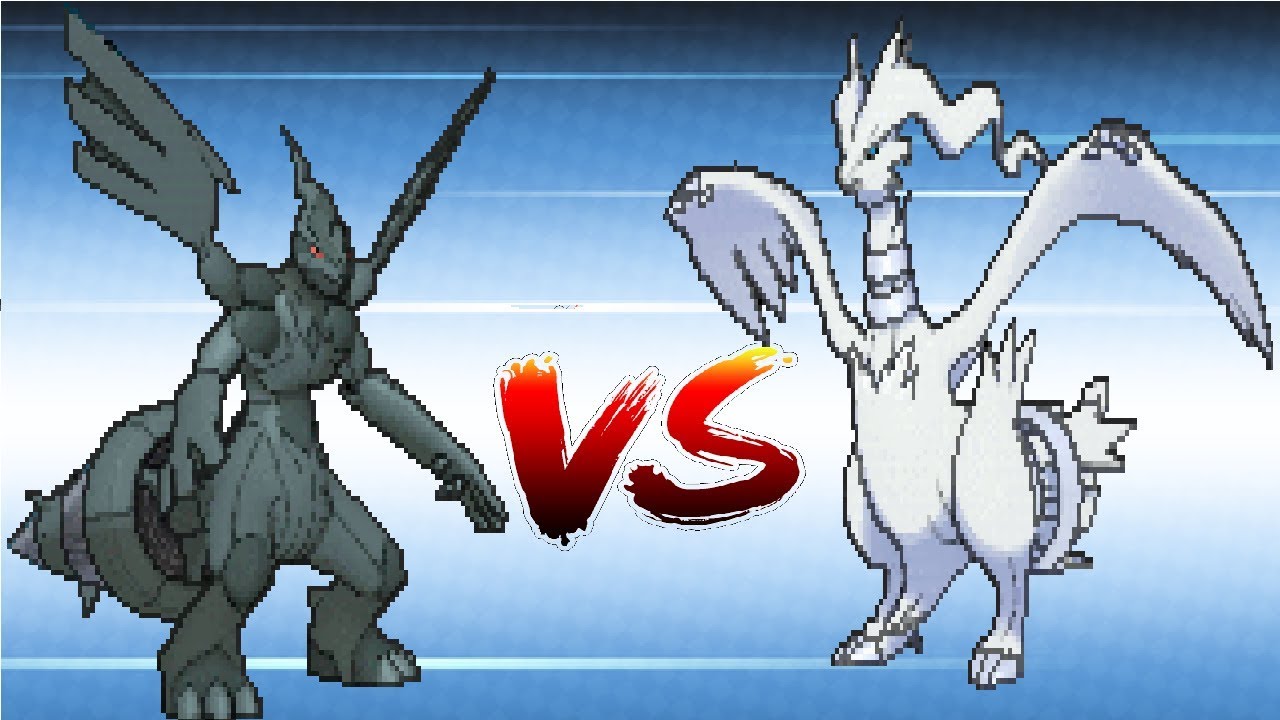 Pokemon Kyurem Vs Zekrom Vs Reshiram Youtube