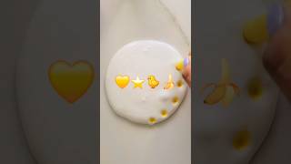 Yellow Slime Asmr #slimeasmr #yellow #bestslime #cloudslime
