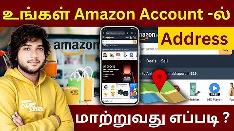 How to Change Amazon Delivery Address in tamil | How to Change Amazon Shipping Address in tamil