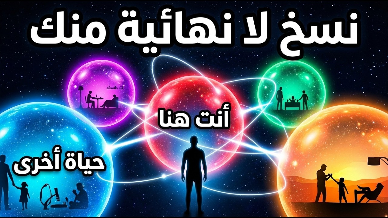 الأكوان المتعددة: أنت تعيش حياة مختلفة في كل كون | سر الاحتمالات اللانهائية