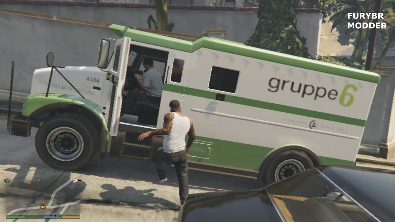 [MOD GTA V ] Roubo ao Carro-Forte  / FASE BETA